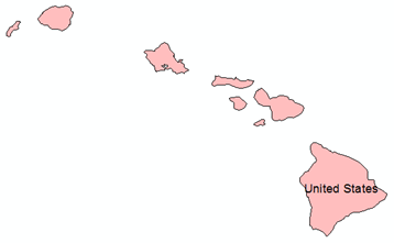 Hawaii labeled as United States